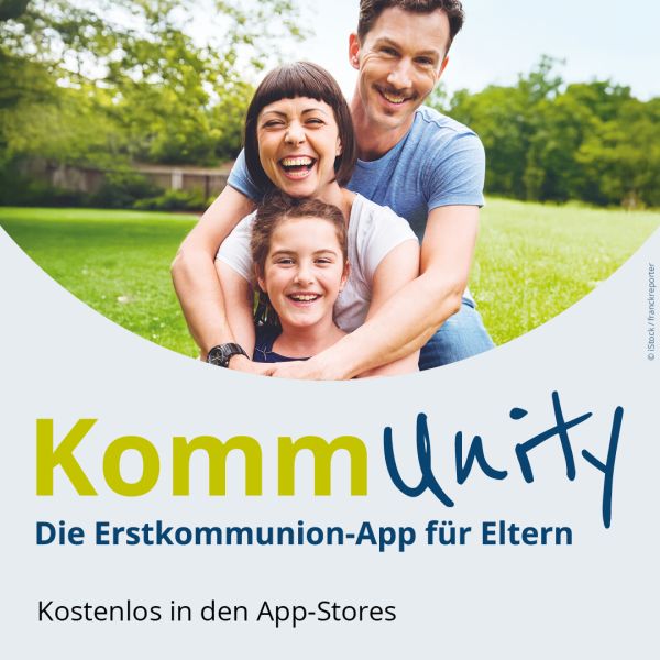 Banner mit Bild, quadratisch