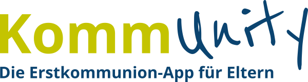 Logo Schriftzug der KommUnity-App